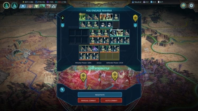 Age Of Wonders Planetfall Review Initial Combat
