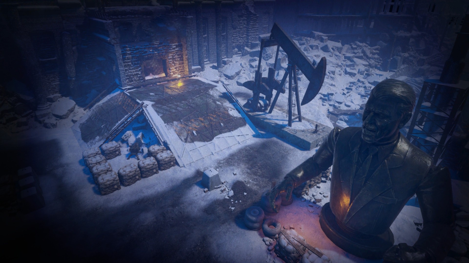 Wasteland 3 Denver Machine Commune Reagan Ai Valor Buchanan Gippers