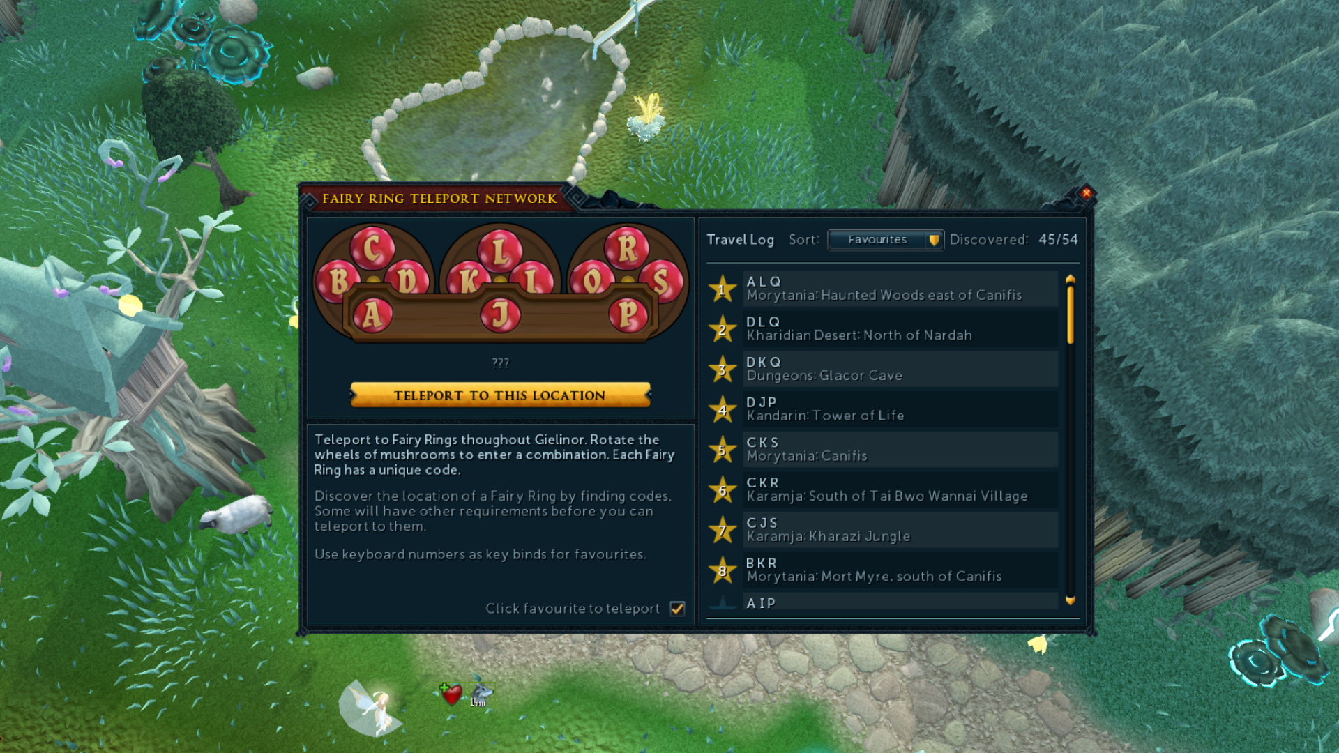 RuneScape Fairy Rings just got a needed rework