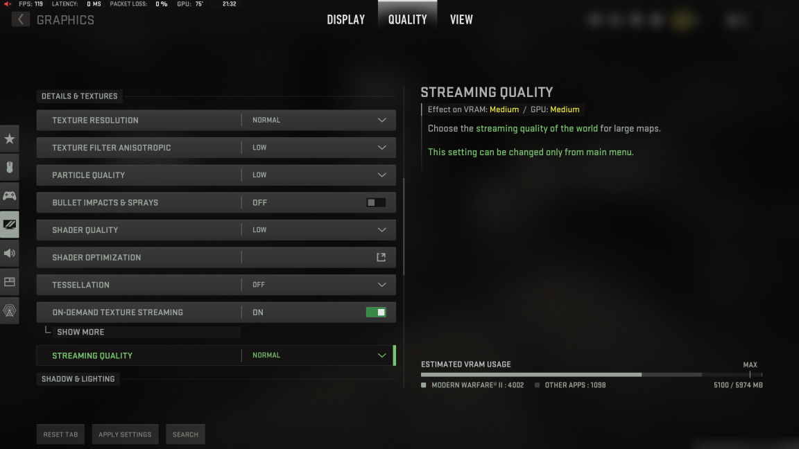 Modern Warfare 2 beta The best settings for PC PC Invasion